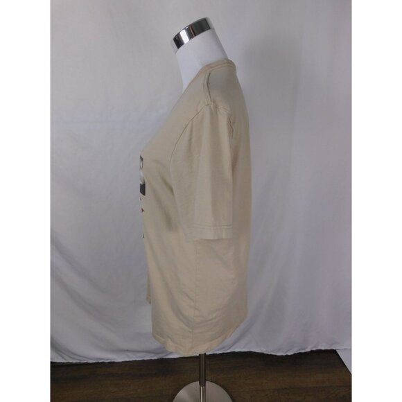 A Book A Day Tee Beige Fantasy Graphic T-Shirt Bella + Canvas L - Picture 6 of 12